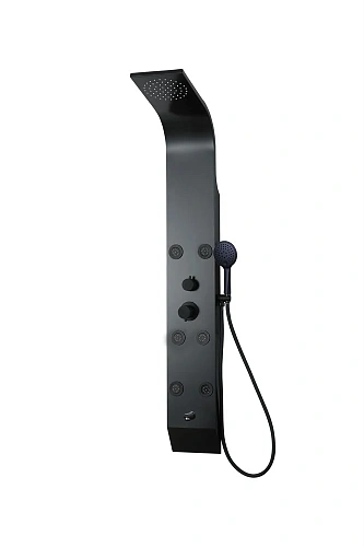 Душевая панель Taliente A02 150x20см, черный, с изливом TA-G-A02Bb+s Душевая панель Taliente A02 150x20см, черный, с изливом TA-G-A02Bb+s