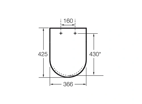 Крышка-сиденье Roca Happening soft close 801562004 Крышка-сиденье Roca Happening soft close 801562004