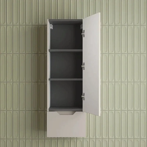 Шкаф-пенал Style Line Остин 36 см ЛС-00002417 крем эмаль PLUS, подвесной Шкаф-пенал Style Line Остин 36 см ЛС-00002417 крем эмаль PLUS, подвесной