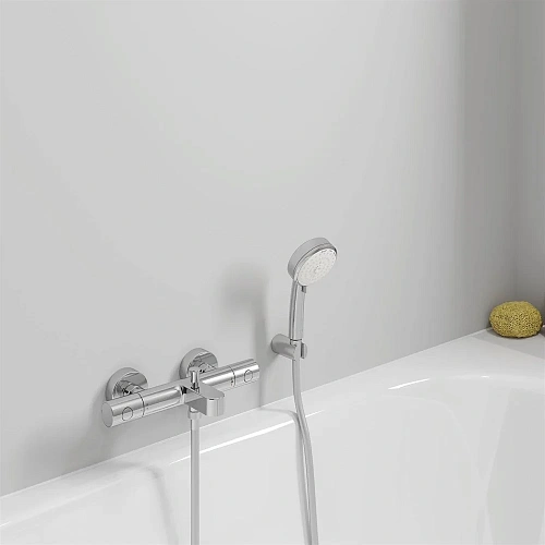 Смеситель для ванны GROHE Grohtherm 800 (34766000) хром термостатический Смеситель для ванны GROHE Grohtherm 800 (34766000) хром термостатический