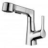 Смеситель для раковины Wonzon & Woghand с выдвижным изливом, хром (WW-121B108-CR) Смеситель для раковины Wonzon & Woghand с выдвижным изливом, хром (WW-121B108-CR)