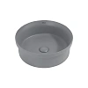 Раковина ABBER Bequem AC2103MG накладная, серая матовая Раковина ABBER Bequem AC2103MG накладная, серая матовая