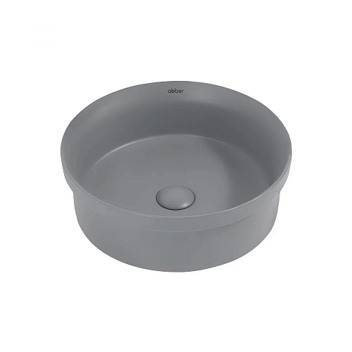Раковина ABBER Bequem AC2103MG накладная, серая матовая Раковина ABBER Bequem AC2103MG накладная, серая матовая