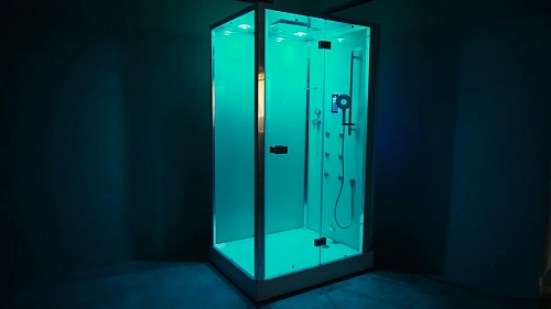 Душевая кабина Timo Premium PURO (90x120x220) H-511L-T-CH/C стульчик прозрачный Душевая кабина Timo Premium PURO (90x120x220) H-511L-T-CH/C стульчик прозрачный