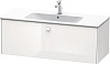 Картинка анонса товара «тумба под раковину duravit brioso br400402222 подвесная 122 см белый глянцевый»