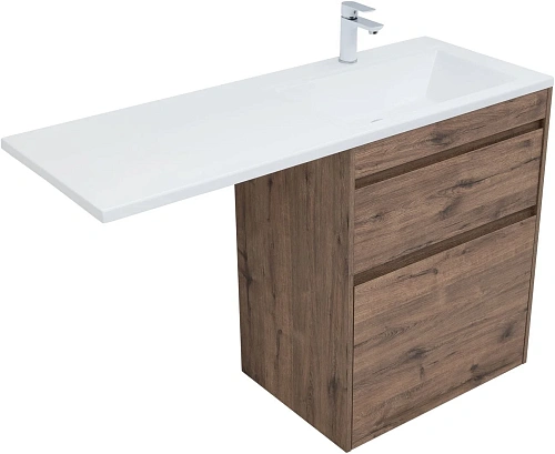 Тумба под раковину Aquanet Токио 68 дуб веллингтон напольная 2 ящика 00333652 напольная Тумба под раковину Aquanet Токио 68 дуб веллингтон напольная 2 ящика 00333652 напольная