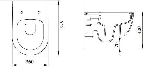 Унитаз подвесной Allen Brau Priority 4.31001.31 с крышкой, черный матовый Унитаз подвесной Allen Brau Priority 4.31001.31 с крышкой, черный матовый