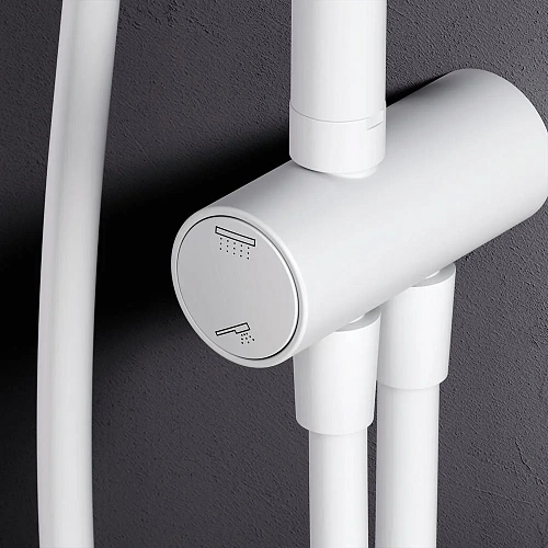 Душевая система AM.PM Gem F0790033 верхний душ d220 мм, штанга 1030-1460 мм Душевая система AM.PM Gem F0790033 верхний душ d220 мм, штанга 1030-1460 мм