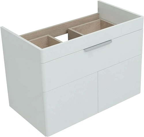 Тумба под раковину Aquanet Ирис new 815 белый глянец (1 ящик, 2 дверцы) 00310150 Тумба под раковину Aquanet Ирис new 815 белый глянец (1 ящик, 2 дверцы) 00310150