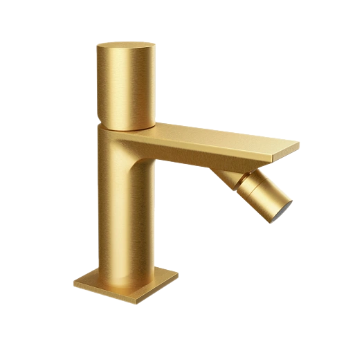 Смеситель для биде Remer Edge EG520BG, золото брашированное Смеситель для биде Remer Edge EG520BG, золото брашированное