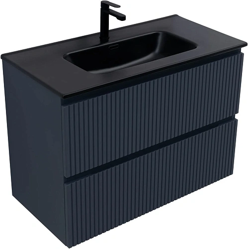 Тумба под раковину Aquanet Джейн Flat 90 маренго 00335430 подвесная Тумба под раковину Aquanet Джейн Flat 90 маренго 00335430 подвесная