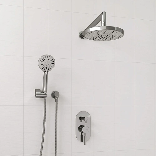 Душевая система WasserKRAFT A14129 встраиваемая хром Душевая система WasserKRAFT A14129 встраиваемая хром