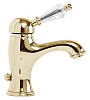 Смеситель для раковины Cezares Vintage (LSM1-03/24-SW) золото 24 карат VINTAGE-LSM1-03/24-SW