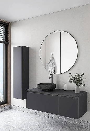 Тумба под раковину Armadi Art QUATRO 2 120см (80+40) ANTHRACITE профиль ANTHRACITE 790-M2-120-A-A антрацит Тумба под раковину Armadi Art QUATRO 2 120см (80+40) ANTHRACITE профиль ANTHRACITE 790-M2-120-A-A антрацит