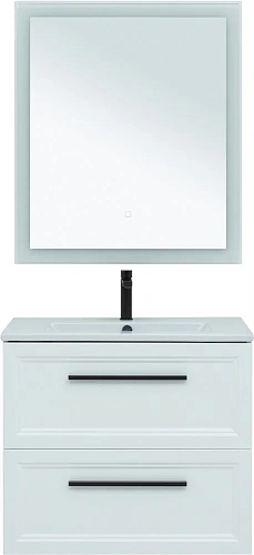 Зеркало STWORKI Эстерсунд 75 белое матовое, с подсветкой, сенсор на зеркале 439832 Зеркало STWORKI Эстерсунд 75 белое матовое, с подсветкой, сенсор на зеркале 439832