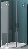 Картинка анонса товара «душевой уголок belbagno kraft kraft-r-2-90-c-cr 90х90 см, профиль хром/стекло прозрачное»
