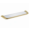 Полка стеклянная ABBER Nord AA1555G золото матовое Полка стеклянная ABBER Nord AA1555G золото матовое