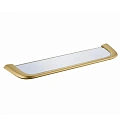 Полка стеклянная ABBER Nord AA1555G золото матовое Полка стеклянная ABBER Nord AA1555G золото матовое