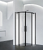 Картинка анонса товара «душевой уголок belbagno acqua-r-2-90-c-nero 900x900 мм»