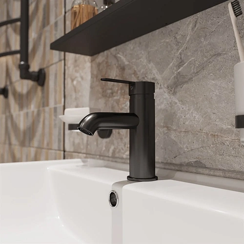 Смеситель для раковины STWORKI Стокгольм by Damixa Стокгольм HFSG02130 черный, латунь, однорычажный, 552466 Смеситель для раковины STWORKI Стокгольм by Damixa Стокгольм HFSG02130 черный, латунь, однорычажный, 552466