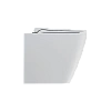 Унитаз приставной GSI NUBES безободковый Swirlflush белый матовый (961009) без сиденья Унитаз приставной GSI NUBES безободковый Swirlflush белый матовый (961009) без сиденья