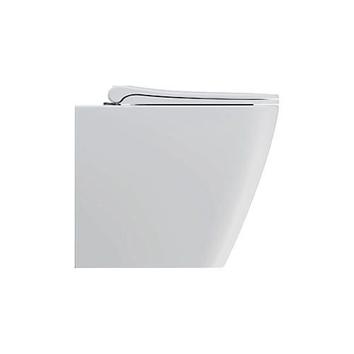 Унитаз приставной GSI NUBES безободковый Swirlflush белый матовый (961009) без сиденья Унитаз приставной GSI NUBES безободковый Swirlflush белый матовый (961009) без сиденья