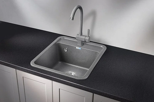 Кухонная мойка Granula 4202, ГРАФИТ, СтандАРТ кварц 420х500 Кухонная мойка Granula 4202, ГРАФИТ, СтандАРТ кварц 420х500
