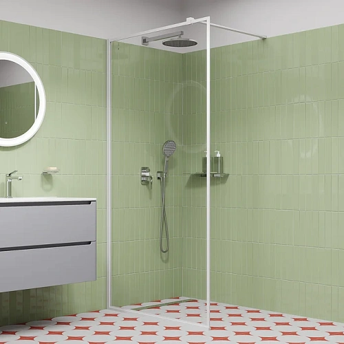 Душевая система IDDIS Optima Home с тропическим и ручным душем, глянцевый хром (OPHSB02i67) Душевая система IDDIS Optima Home с тропическим и ручным душем, глянцевый хром (OPHSB02i67)