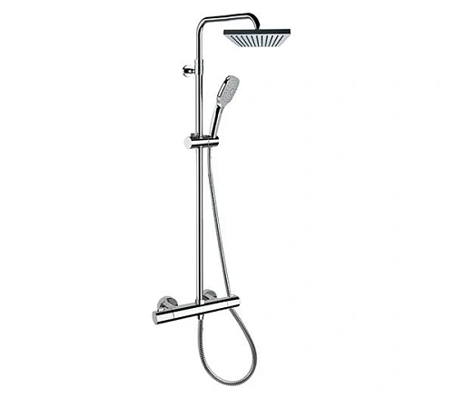 Душевая система Remer EQ32A8CPSD20 термостатическая Душевая система Remer EQ32A8CPSD20 термостатическая