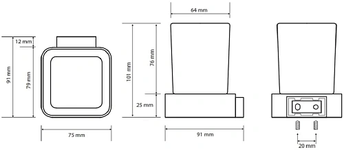 Стакан Bemeta SOLO 139110012 Стакан Bemeta SOLO 139110012