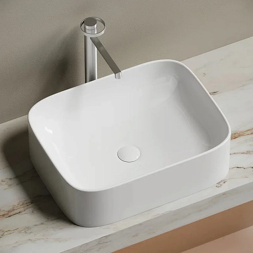 Раковина Ceramica Nova ELEMENT CN6052 белый накладная Раковина Ceramica Nova ELEMENT CN6052 белый накладная