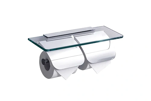 Держатель туалетной бумаги Rush Edge ED77132 двойной Держатель туалетной бумаги Rush Edge ED77132 двойной