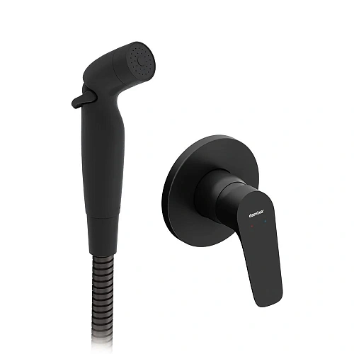 Гигиенический душ Damixa Jupiter 777510300 встраиваемый, черный Гигиенический душ Damixa Jupiter 777510300 встраиваемый, черный