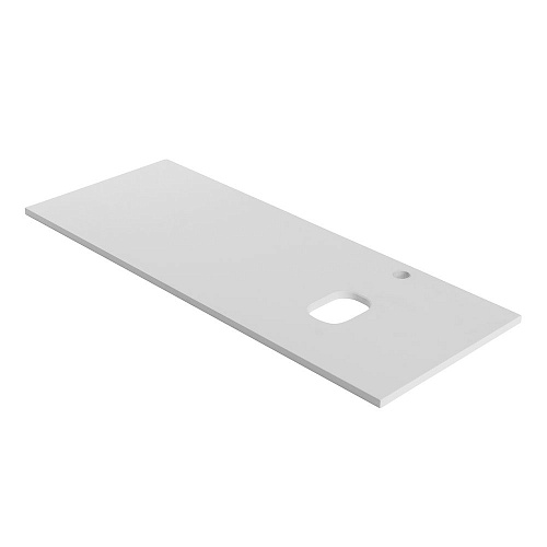 Столешница BelBagno EK-120-AS-BO-R Bianco Opaco 1204x462 Столешница BelBagno EK-120-AS-BO-R Bianco Opaco 1204x462