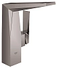 Смеситель для раковины GROHE Allure Brilliant, с высоким изливом, гладкий корпус, темный графит глян 23112A00