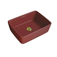 Раковина GROSSMAN Color GR-3016VIM (480x370x130) бордовая матовая Раковина GROSSMAN Color GR-3016VIM (480x370x130) бордовая матовая