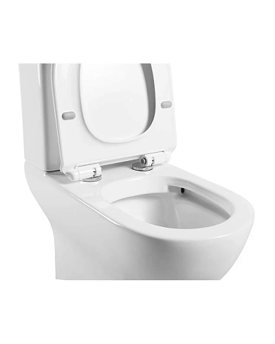 Унитаз напольный Agger AT03000 безободковый, сиденье с микролифтом Унитаз напольный Agger AT03000 безободковый, сиденье с микролифтом