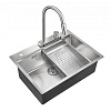Кухонная мойка Milacio Denia 68 Steel (MC.77410) сталь нержавеющая