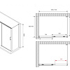 Душевой уголок ABBER Komfort AG93170B-S92B 170x90 см универсальный, профиль черный, стекло прозрачное Душевой уголок ABBER Komfort AG93170B-S92B 170x90 см универсальный, профиль черный, стекло прозрачное