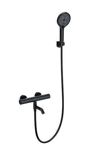 Смеситель для ванны Wonzon & Woghand с термостатом, черный матовый (WW-B3013-A1-MB) Смеситель для ванны Wonzon & Woghand с термостатом, черный матовый (WW-B3013-A1-MB)