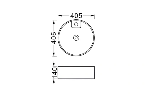 Раковина Aquatek ЕВРОПА AQ5212-MB 405x405x140 матовый черный, накладная Раковина Aquatek ЕВРОПА AQ5212-MB 405x405x140 матовый черный, накладная