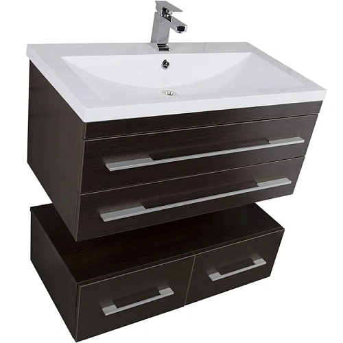 Комплект мебели Aquanet Нота NEW 90 венге (камерино) 00230298 Комплект мебели Aquanet Нота NEW 90 венге (камерино) 00230298