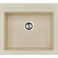 Кухонная мойка Aquaton Линеа 58 1A733032LW290 из литого мрамора, шампань Кухонная мойка Aquaton Линеа 58 1A733032LW290 из литого мрамора, шампань