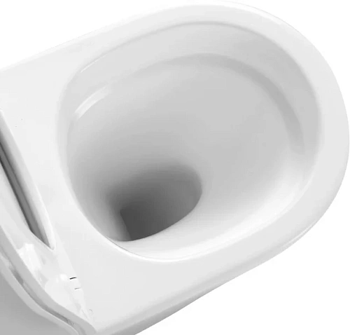 Унитаз подвесной Ceruttispa SANTA Aria CT9666 безободковый широкий, сиденье микролифт Унитаз подвесной Ceruttispa SANTA Aria CT9666 безободковый широкий, сиденье микролифт