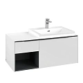Тумба под раковину Villeroy & Boch Subway 3.0 Pure White / Pure White C57101VF Тумба под раковину Villeroy & Boch Subway 3.0 Pure White / Pure White C57101VF