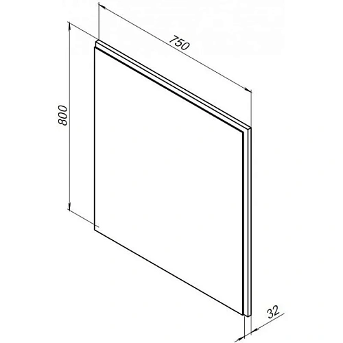 Комплект мебели Aquanet Сидней 80 белый 00244676 Комплект мебели Aquanet Сидней 80 белый 00244676