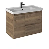Тумба под раковину BRIZ Берн т20-90 под раковину Грэйс 238-03-20090-15 00 ВЕЛ дуб веллингтон табак