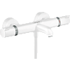 Картинка анонса товара «смеситель для ванны hansgrohe ecostat comfort вм 13114700, матовый белый термостатический»