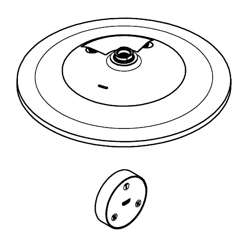 Верхний душ GROHE Rainshower 310 SmartConnect, хром (26641000) Верхний душ GROHE Rainshower 310 SmartConnect, хром (26641000)
