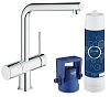 Смеситель для кухни Grohe Blue Pure Minta с функцией фильтрации, хром (31345002)